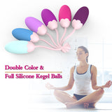 Double Color 6 Pc Kegel Balls Weighted Exercise Kit Pelvic Floor Train