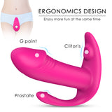 9 Modes G Spot Clit Anus Massager Panties Vibrator Detachable Bullet