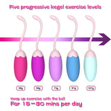 Silicone 5 Pcs Ben Wa Balls Vagina Tightening Kegel Exerciser Kit