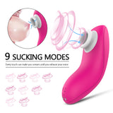 Clitoral Sucking Vibrator Nipple Clit Stimulator 9 Suction Patterns