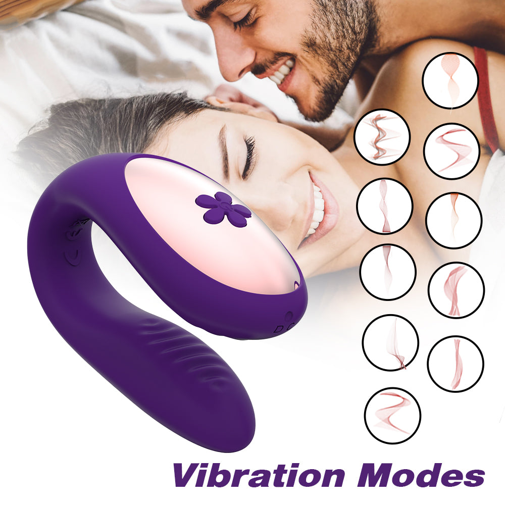 Rechargeable Remote G Spot Couple Stimulator 10 Intense Vibrations